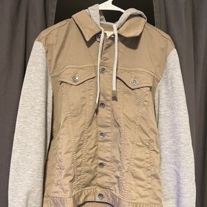 Eleventy mixed media jacket